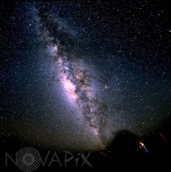 Summer milky way over Mauna Kea (Hawaii)