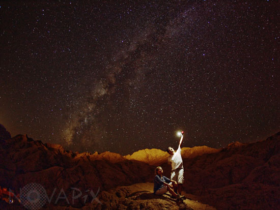 Night sky observation