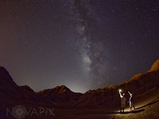 Night sky observation