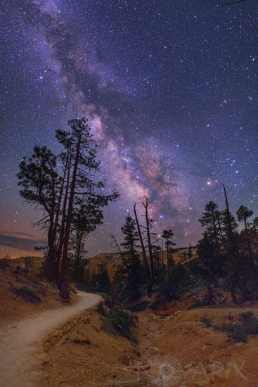 Voie lactée - Bryce Canyon 