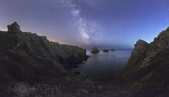 La Voie lactée vue en Bretagne