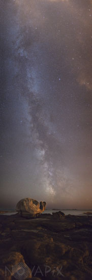 La Voie lactée vue en Bretagne