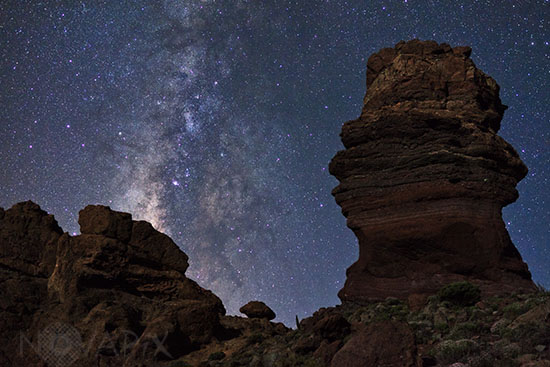 Voie lactée dans le Parc National du Teide