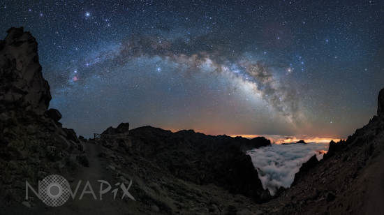 Voie lactée à La Palma