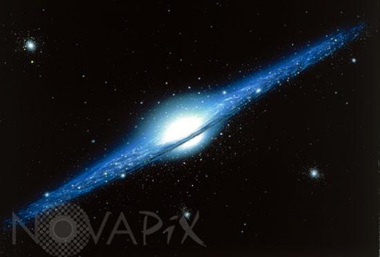 Notre galaxie - Vue d'artiste