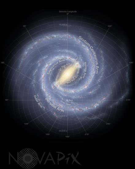 Our galaxy, the Milky Way - Artwork