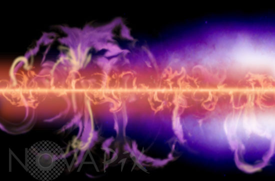 Galactic atmosphere - Artist view