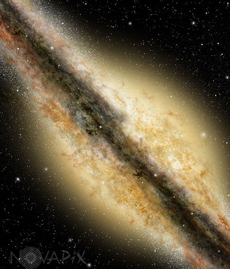 Hub of The Milky Way - Artwork